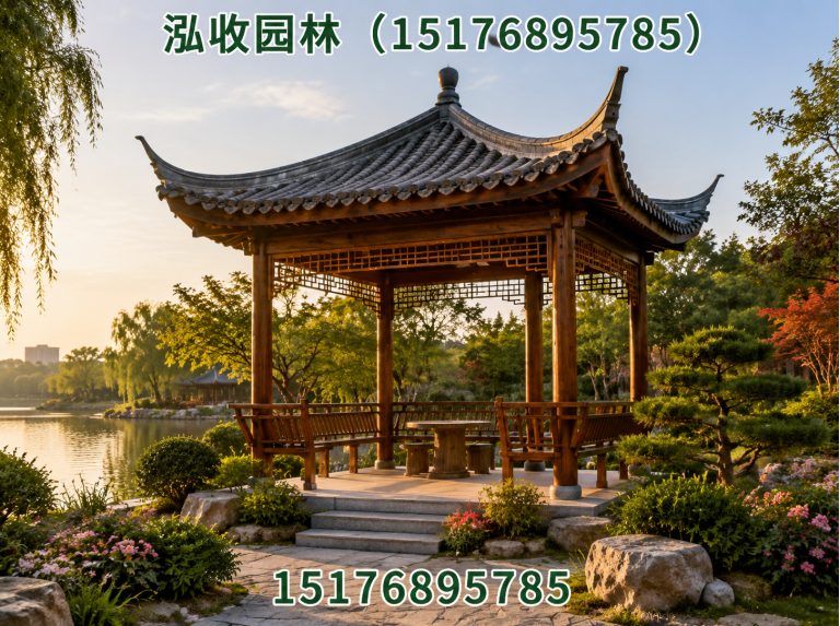 渭南京津冀防腐木工程展示图